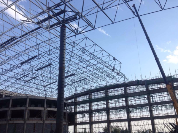 红河煤棚网架